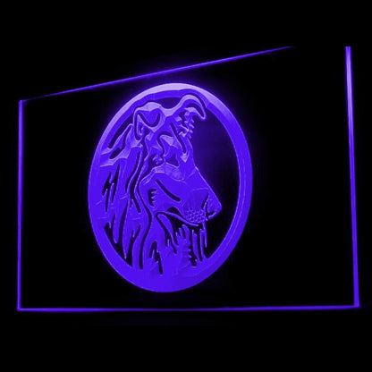 210025 Collie Pets Shop Home Decor Open Display illuminated Night Light Neon Sign 16 Color By Remote