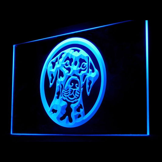 210027 Dalmatian Pets Shop Home Decor Open Display illuminated Night Light Neon Sign 16 Color By Remote