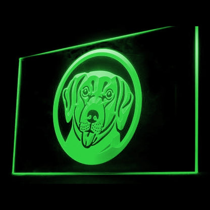 210034 Labrador Retriever Pets Shop Home Decor Open Display illuminated Night Light Neon Sign 16 Color By Remote
