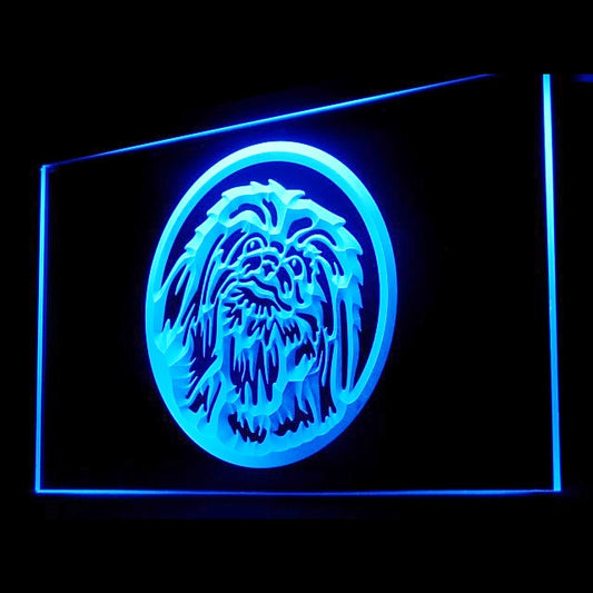 210038 Pekingese Pets Shop Home Decor Open Display illuminated Night Light Neon Sign 16 Color By Remote
