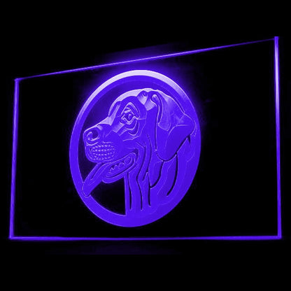210044 Rhodesian Ridgeback Pets Shop Home Decor Open Display illuminated Night Light Neon Sign 16 Color By Remote