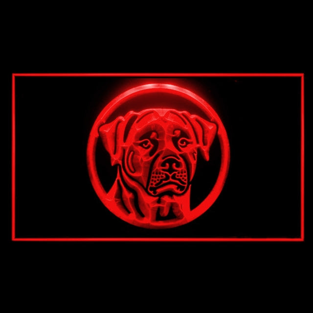 210045 Rottweiler Pets Shop Home Decor Open Display illuminated Night Light Neon Sign 16 Color By Remote