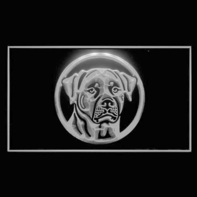 210045 Rottweiler Pets Shop Home Decor Open Display illuminated Night Light Neon Sign 16 Color By Remote