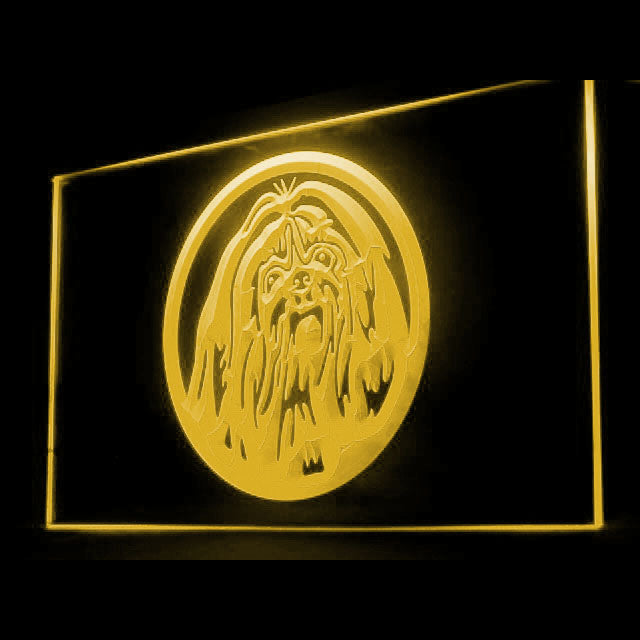 210052 Shih Tzu Pets Shop Home Decor Open Display illuminated Night Light Neon Sign 16 Color By Remote
