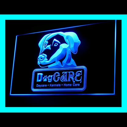 210148 Dog Care Pets Shop Home Decor Open Display illuminated Night Light Neon Sign 16 Color By Remote