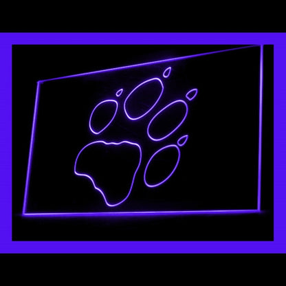 210152 Beware Bear Home Decor Hunting Shop Home Decor Open Display illuminated Night Light Neon Sign 16 Color By Remote