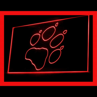 210152 Beware Bear Home Decor Hunting Shop Home Decor Open Display illuminated Night Light Neon Sign 16 Color By Remote