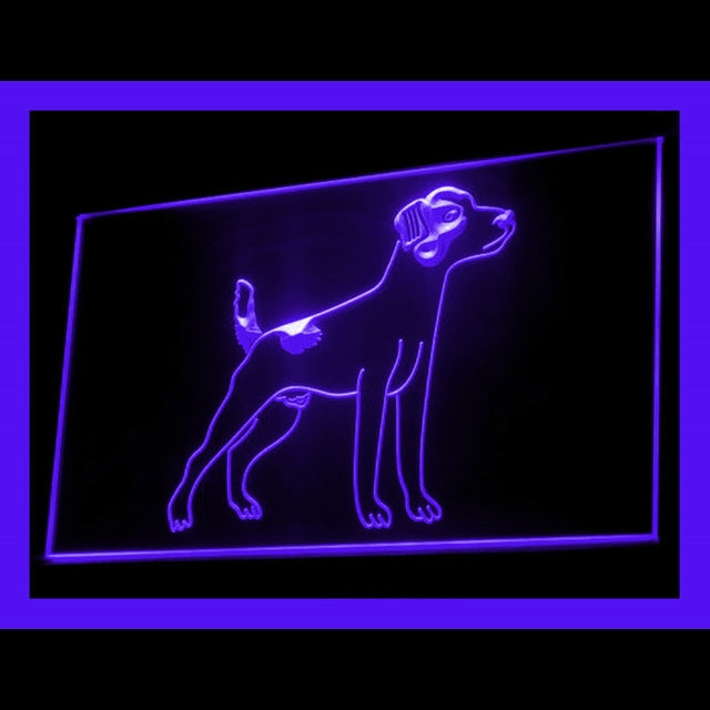 210190 Jack Russell Terrier Pets Shop Store Home Decor Open Display illuminated Night Light Neon Sign 16 Color By Remote