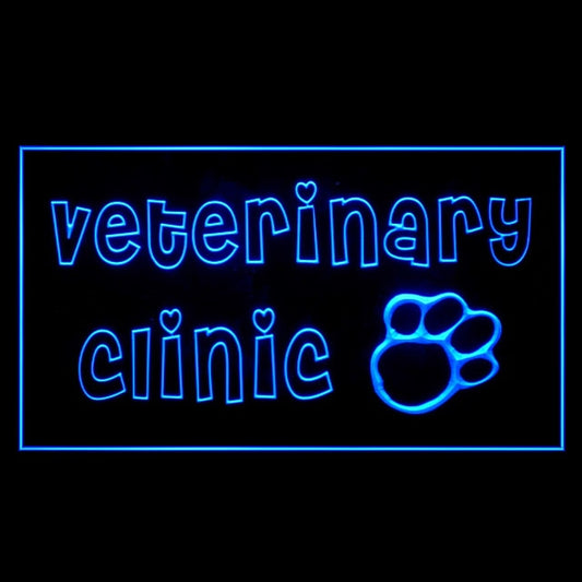 210218 Veterinary Clinic Pets Shop Home Decor Open Display illuminated Night Light Neon Sign 16 Color By Remote