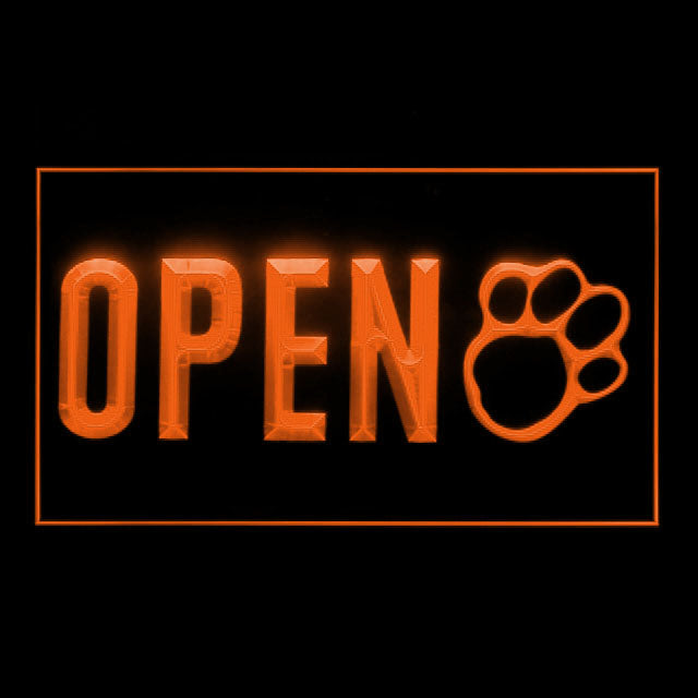 210225 Pets Store Shop Home Decor Open Display illuminated Night Light Neon Sign 16 Color By Remote
