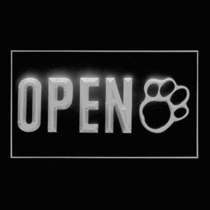 210225 Pets Store Shop Home Decor Open Display illuminated Night Light Neon Sign 16 Color By Remote