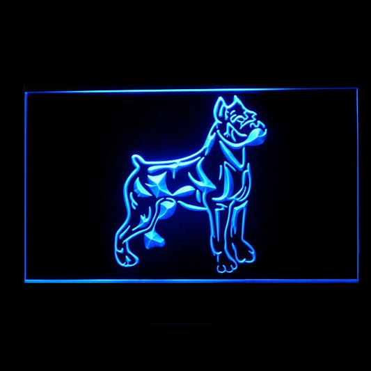 210228 Pit Bull Dog Terrier Pets Shop Home Decor Open Display illuminated Night Light Neon Sign 16 Color By Remote