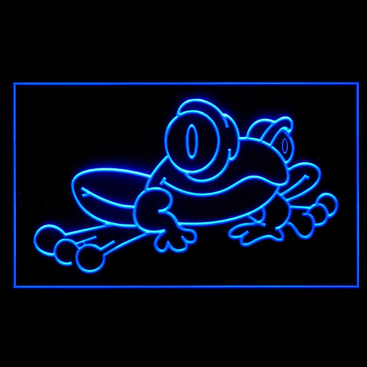 210231 Frog Pets Shop Store Home Decor Open Display illuminated Night Light Neon Sign 16 Color By Remote