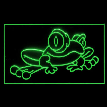 210231 Frog Pets Shop Store Home Decor Open Display illuminated Night Light Neon Sign 16 Color By Remote