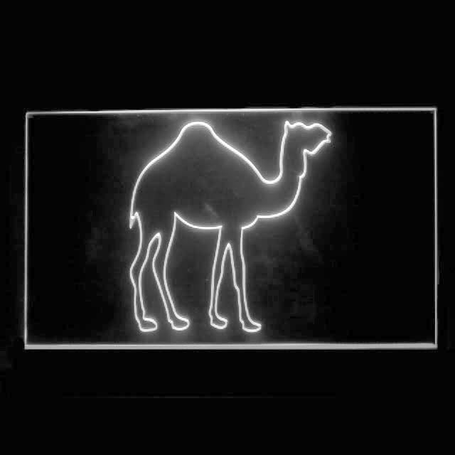 210235 Camel Bar Pub Home Decor Shop Home Decor Open Display illuminated Night Light Neon Sign 16 Color By Remote