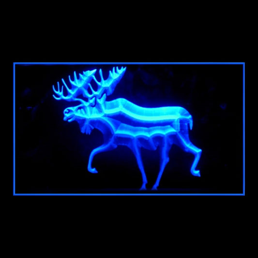 210272 Mule Bucks Deer Hunting Sports Shop Store Home Decor Open Display illuminated Night Light Neon Sign 16 Color By Remote