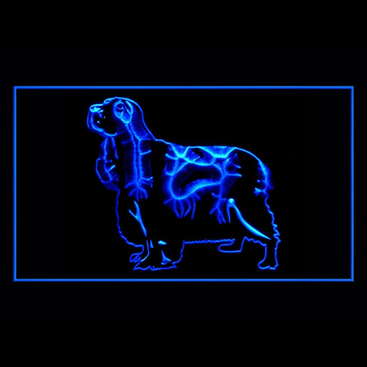 210277 American English Golden Cocker Spaniel Pets Home Decor Open Display illuminated Night Light Neon Sign 16 Color By Remote