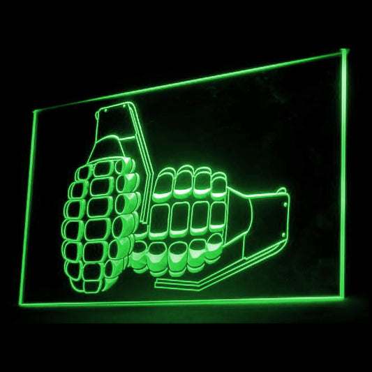 220015 Grenade Home Decor Man Cave Bar Pub Home Decor Open Display illuminated Night Light Neon Sign 16 Color By Remote