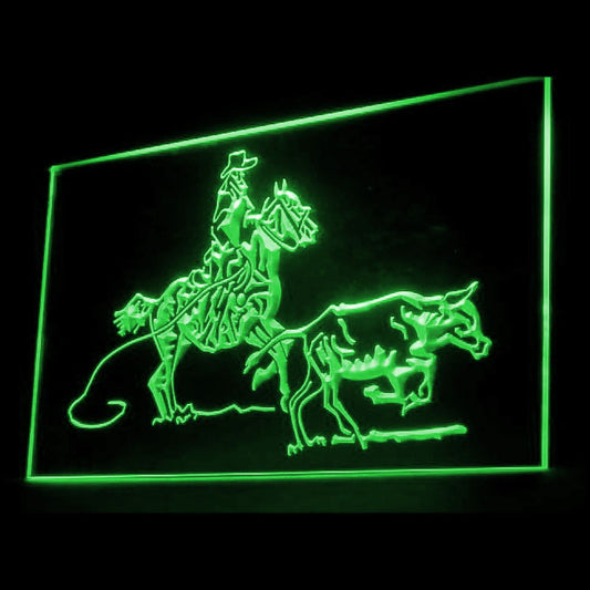 220016 Texas Western Cowboy Rodeo Shop Home Decor Open Display illuminated Night Light Neon Sign 16 Color By Remote
