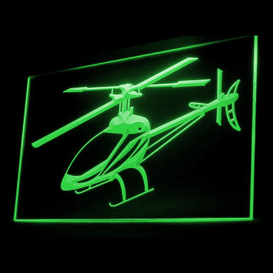 220024 Helicopter Toys Store Shop Home Decor Open Display illuminated Night Light Neon Sign 16 Color By Remote