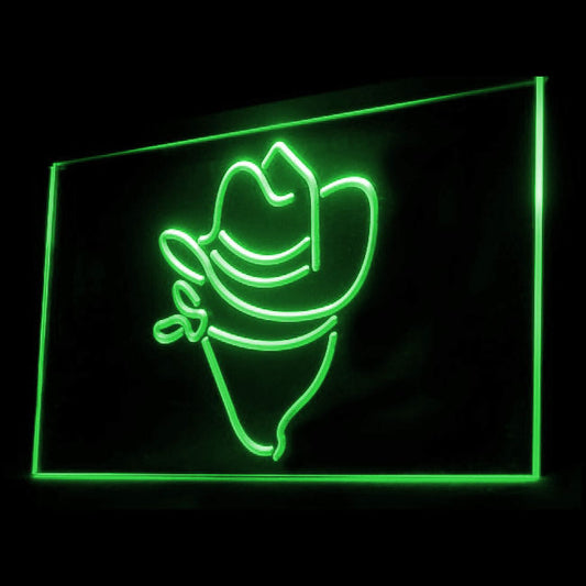 220029 Texas Western Cowboy Rodeo Shop Home Decor Open Display illuminated Night Light Neon Sign 16 Color By Remote