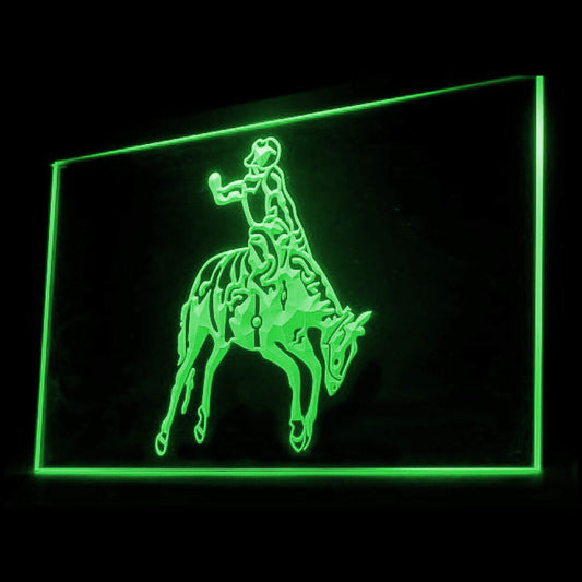 220032 Texas Western Cowboy Rodeo Shop Home Decor Open Display illuminated Night Light Neon Sign 16 Color By Remote