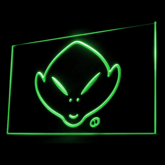 220045 Alien Home Decor Toys Shop Home Decor Open Display illuminated Night Light Neon Sign 16 Color By Remote