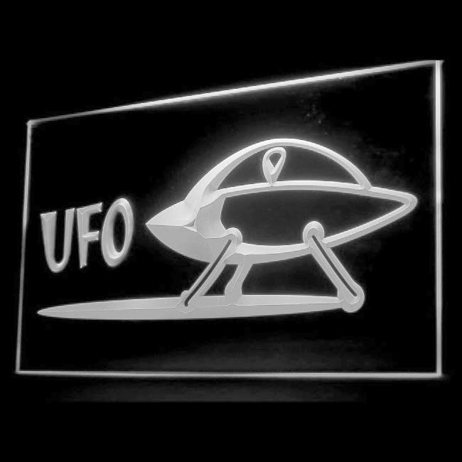 220046 UFO Space Ship Home Decor Toys Shop Home Decor Open Display illuminated Night Light Neon Sign 16 Color By Remote