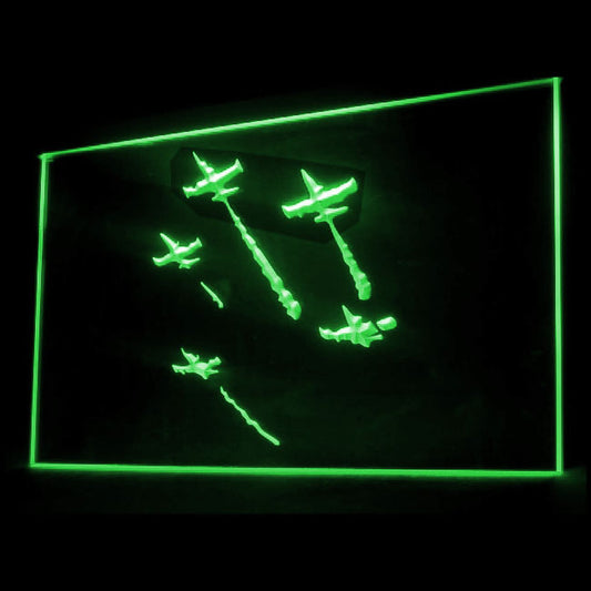 220057 Air Force Show Model Toys Shop Open Home Decor Open Display illuminated Night Light Neon Sign 16 Color By Remote