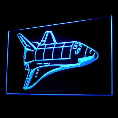 220059 Space Shuttle Ship Model Toys Shop Open Home Decor Open Display illuminated Night Light Neon Sign 16 Color By Remote