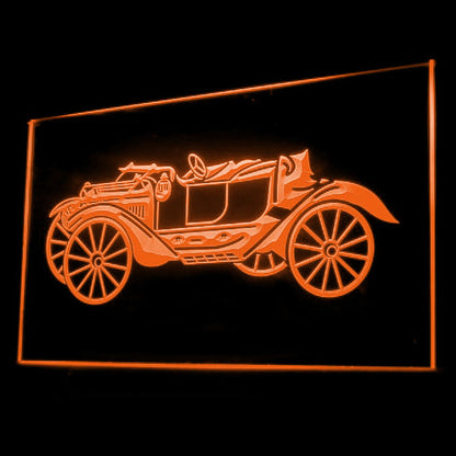 220060 Vintage Car Collection Model Toys Shop Open Home Decor Open Display illuminated Night Light Neon Sign 16 Color By Remote
