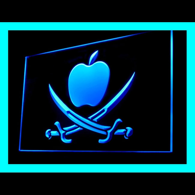 220063 Pirate Weapon Computer Shop Home Decor Open Display illuminated Night Light Neon Sign 16 Color By Remote