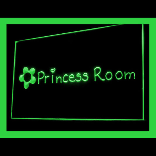 220076 Princess Room Home Decor Bedroom Home Decor Open Display illuminated Night Light Neon Sign 16 Color By Remote