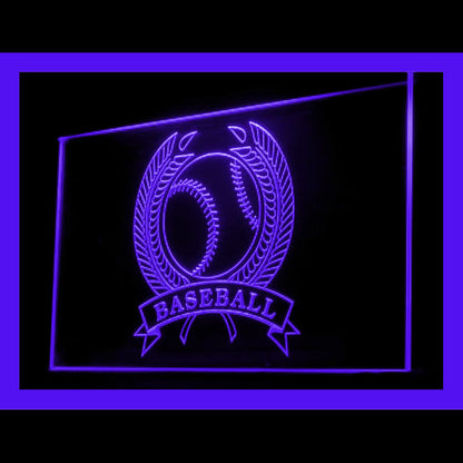 220088 Baseball Sports Shop Store Home Decor Open Display illuminated Night Light Neon Sign 16 Color By Remote