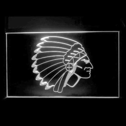 220096 Indian Chief Home Decor Open Display illuminated Night Light Neon Sign 16 Color By Remote