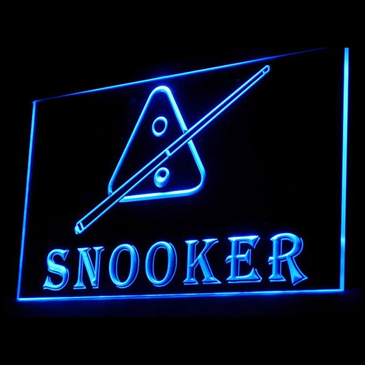 230003 Snooker Game Room Store Shop Home Decor Open Display illuminated Night Light Neon Sign 16 Color By Remote