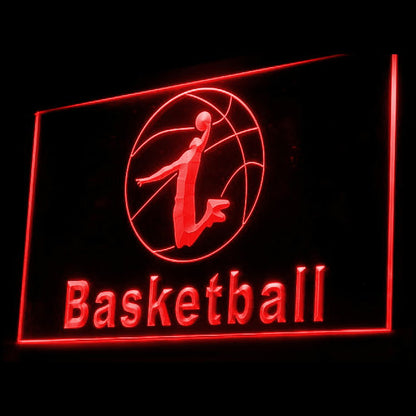 230016 Basketball Sports Store Shop Home Decor Open Display illuminated Night Light Neon Sign 16 Color By Remote