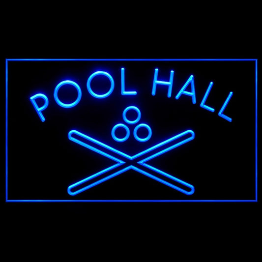 230018 Pool Hall Billiard Sport Shop Home Decor Open Display illuminated Night Light Neon Sign 16 Color By Remote