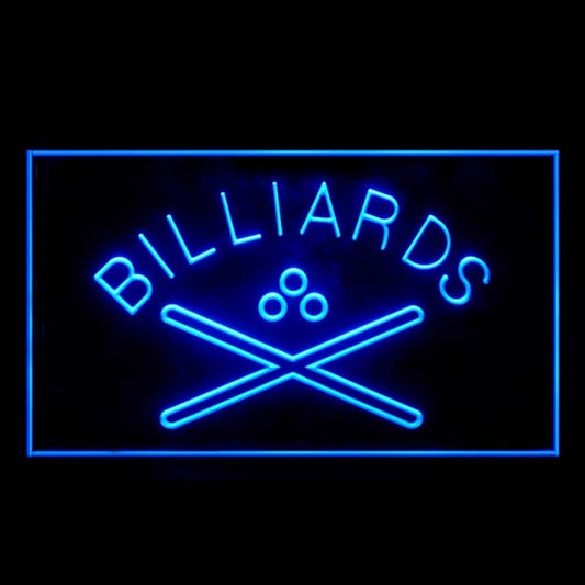 230019 Billiard Sports Store Shop Home Decor Open Display illuminated Night Light Neon Sign 16 Color By Remote