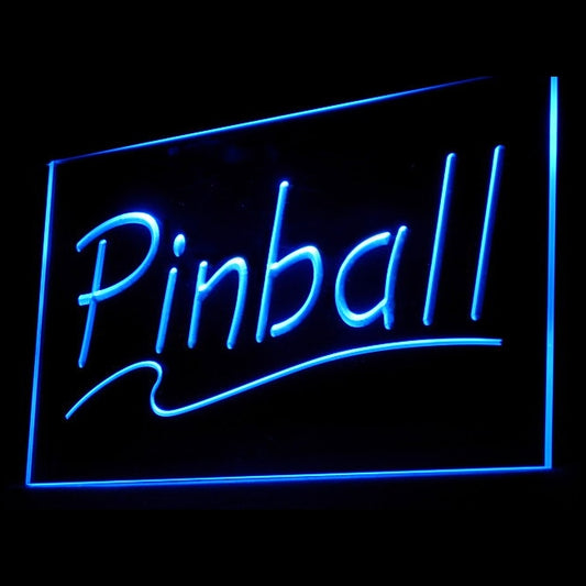 230020 Pinball Game Store Shop Home Decor Open Display illuminated Night Light Neon Sign 16 Color By Remote