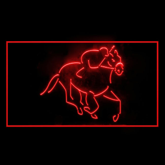 230038 Horse Racing Sports Store Shop Home Decor Open Display illuminated Night Light Neon Sign 16 Color By Remote