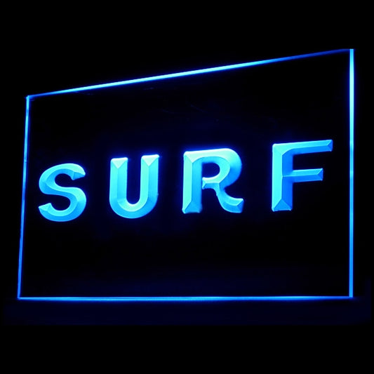 230054 Surf Dive Diving Sports Store Shop Home Decor Open Display illuminated Night Light Neon Sign 16 Color By Remote