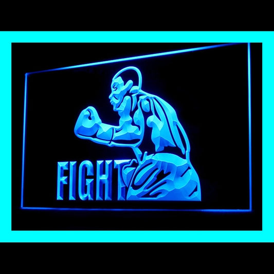 230060 Boxing Fight Sports Shop Home Decor Open Display illuminated Night Light Neon Sign 16 Color By Remote