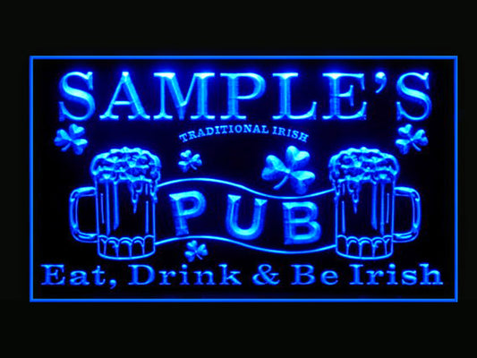 270001 Irish Pub Bar Home Decor Open Display illuminated Night Light Personalized Custom Neon Sign 16 Color By Remote