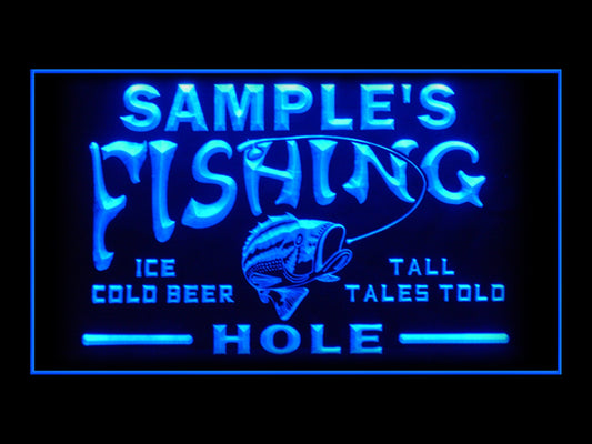 270019 Fishing Fish Shop Home Decor Open Display illuminated Night Light Personalized Custom Neon Sign 16 Color By Remote