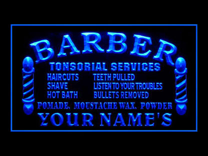 270037 Barber Shop Home Decor Open Display illuminated Night Light Personalized Custom Neon Sign 16 Color By Remote