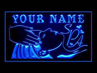 270046 Spa Beauty Salon Home Decor Open Display illuminated Night Light Personalized Custom Neon Sign 16 Color By Remote