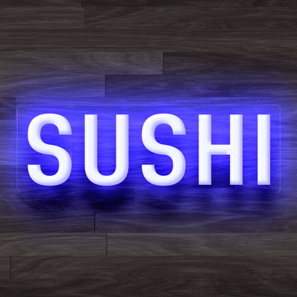 8X0012 Sushi Restaurant Shop Take Away Decor Display Flexible illuminated Neon Sign