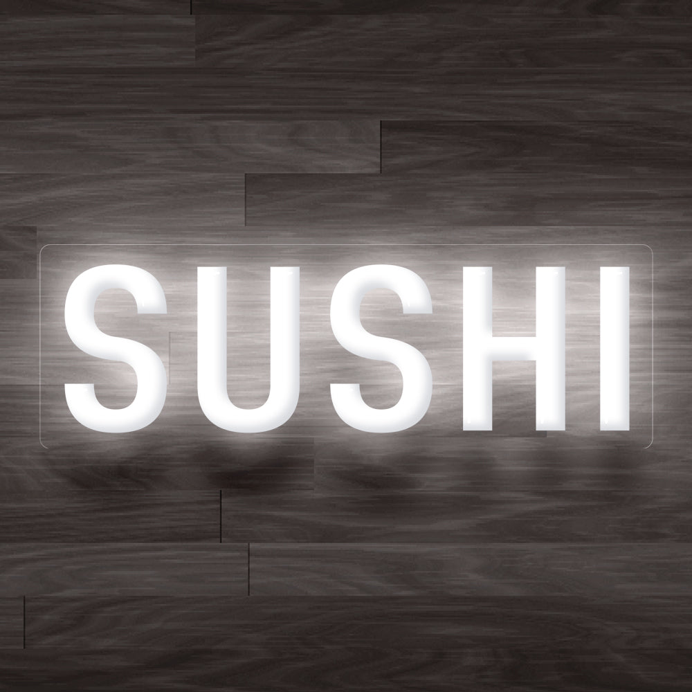 8X0012 Sushi Restaurant Shop Take Away Decor Display Flexible illuminated Neon Sign