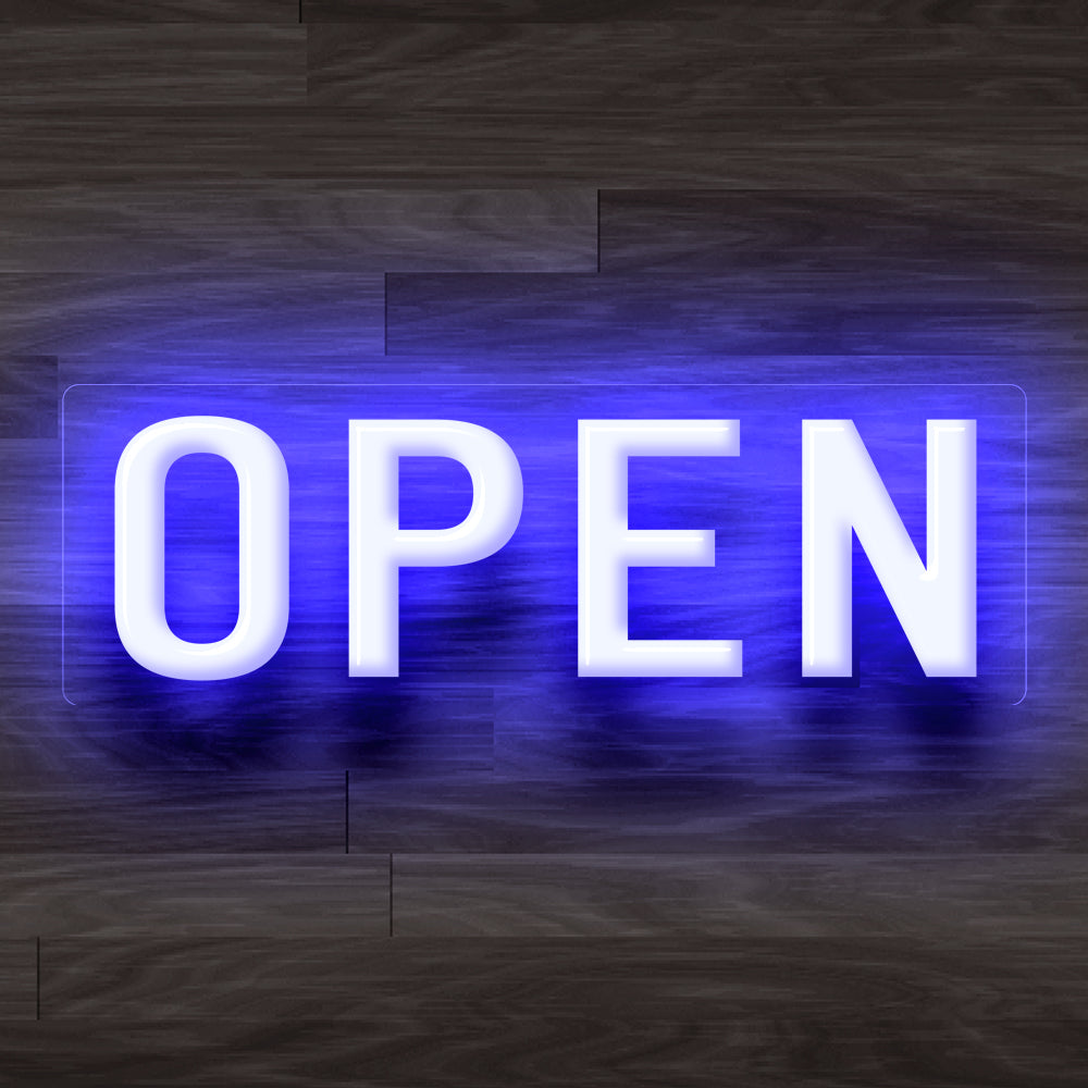 8X0015 Open Shop Restaurant Cafe Store Decor Display Flexible illuminated Neon Sign